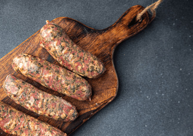 sausage-meat-greens-herbs-pork-beef-chicken-delicious-snack-healthy-meal-food-snack-diet