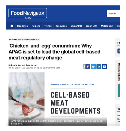 Chicken-and-egg’ conundrum: Why APAC is set to lead the global cell-based meat regulatory charge