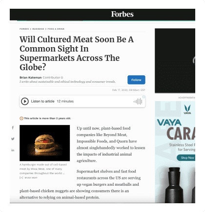 Will Cultured Meat Soon Be A Common Sight In Supermarkets Across The Globe?